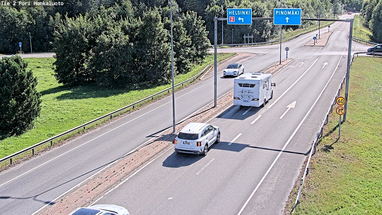 Kelikamerat Kuva Tie 2 Pori, Honkaluoto, Pori, Satakunta