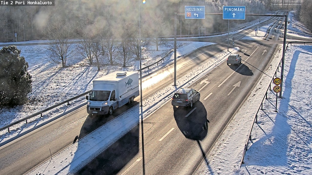 Kelikamerat Kuva Tie 2 Pori, Honkaluoto, Pori, Satakunta