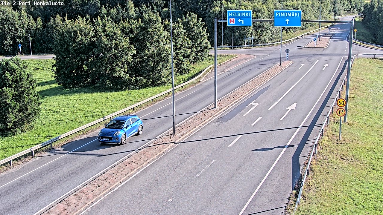 Kelikamerat Kuva Tie 2 Pori, Honkaluoto, Pori, Satakunta