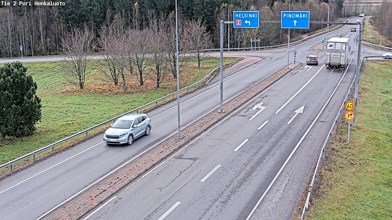 Kelikamerat Kuva Tie 2 Pori, Honkaluoto, Pori, Satakunta