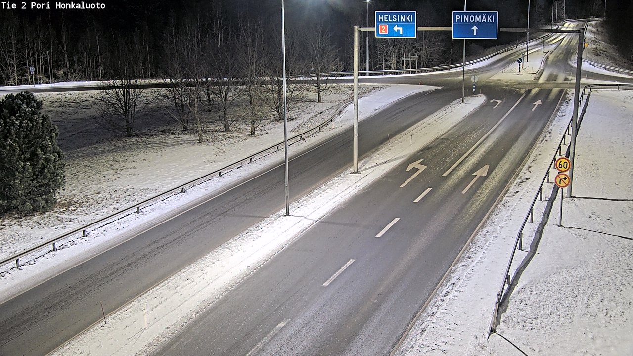 Kelikamerat Kuva Tie 2 Pori, Honkaluoto, Pori, Satakunta