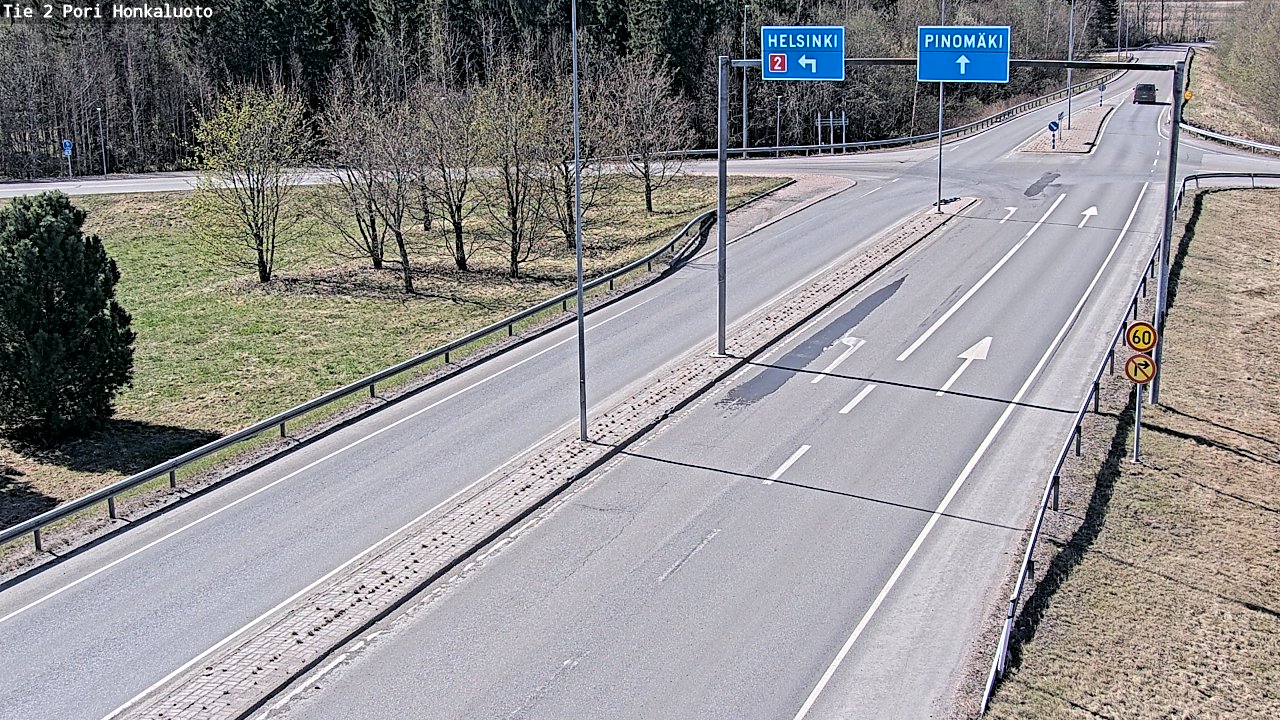 Kelikamerat Kuva Tie 2 Pori, Honkaluoto, Pori, Satakunta