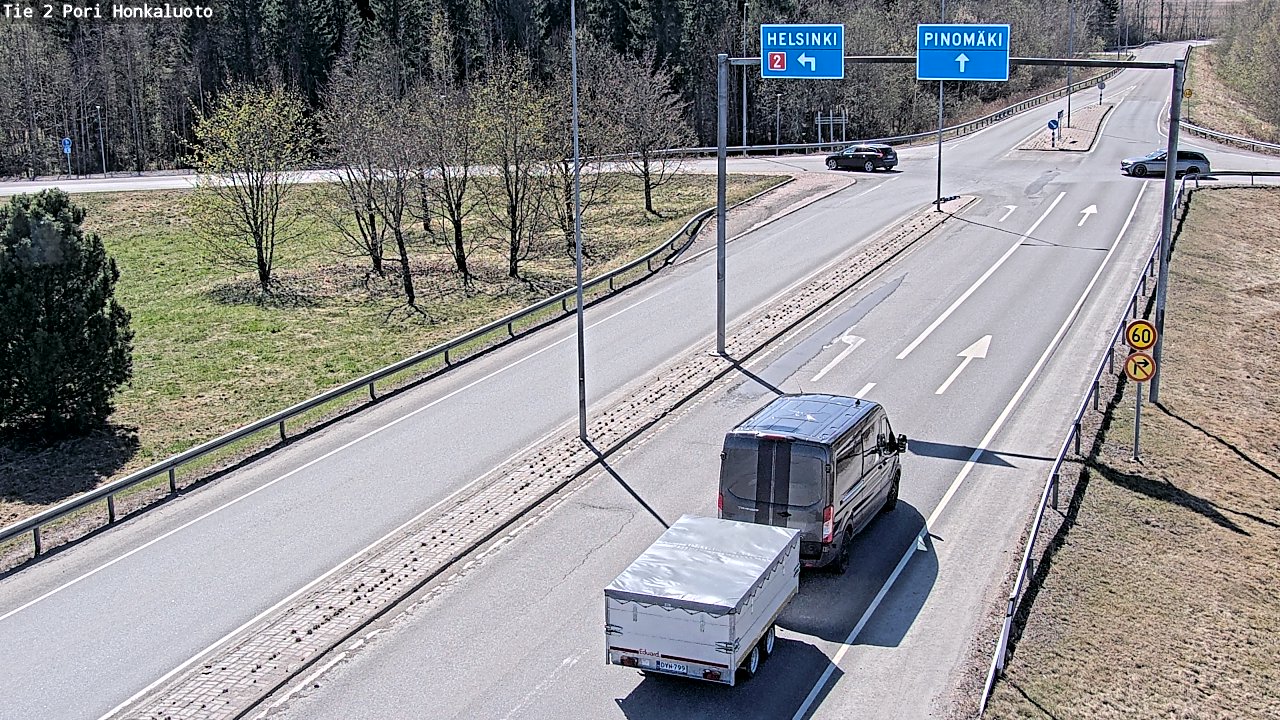 Kelikamerat Kuva Tie 2 Pori, Honkaluoto, Pori, Satakunta