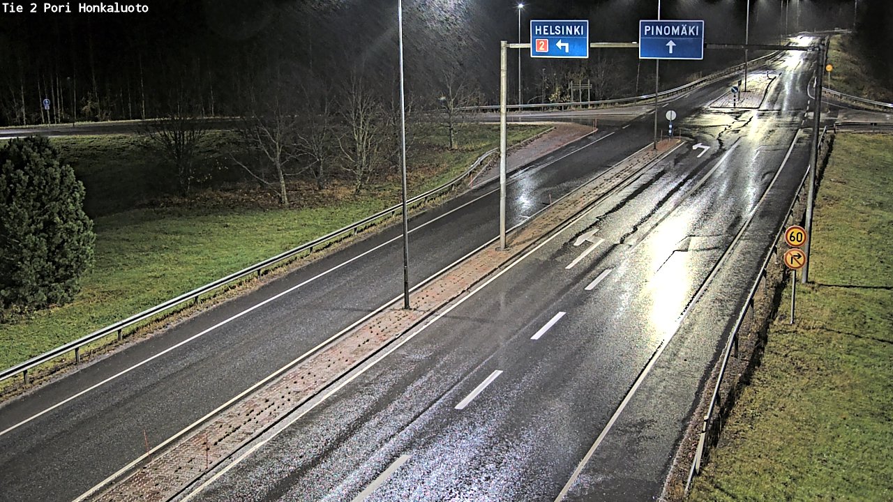 Kelikamerat Kuva Tie 2 Pori, Honkaluoto, Pori, Satakunta