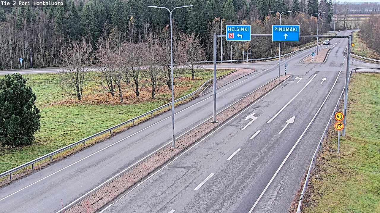 Kelikamerat Kuva Tie 2 Pori, Honkaluoto, Pori, Satakunta