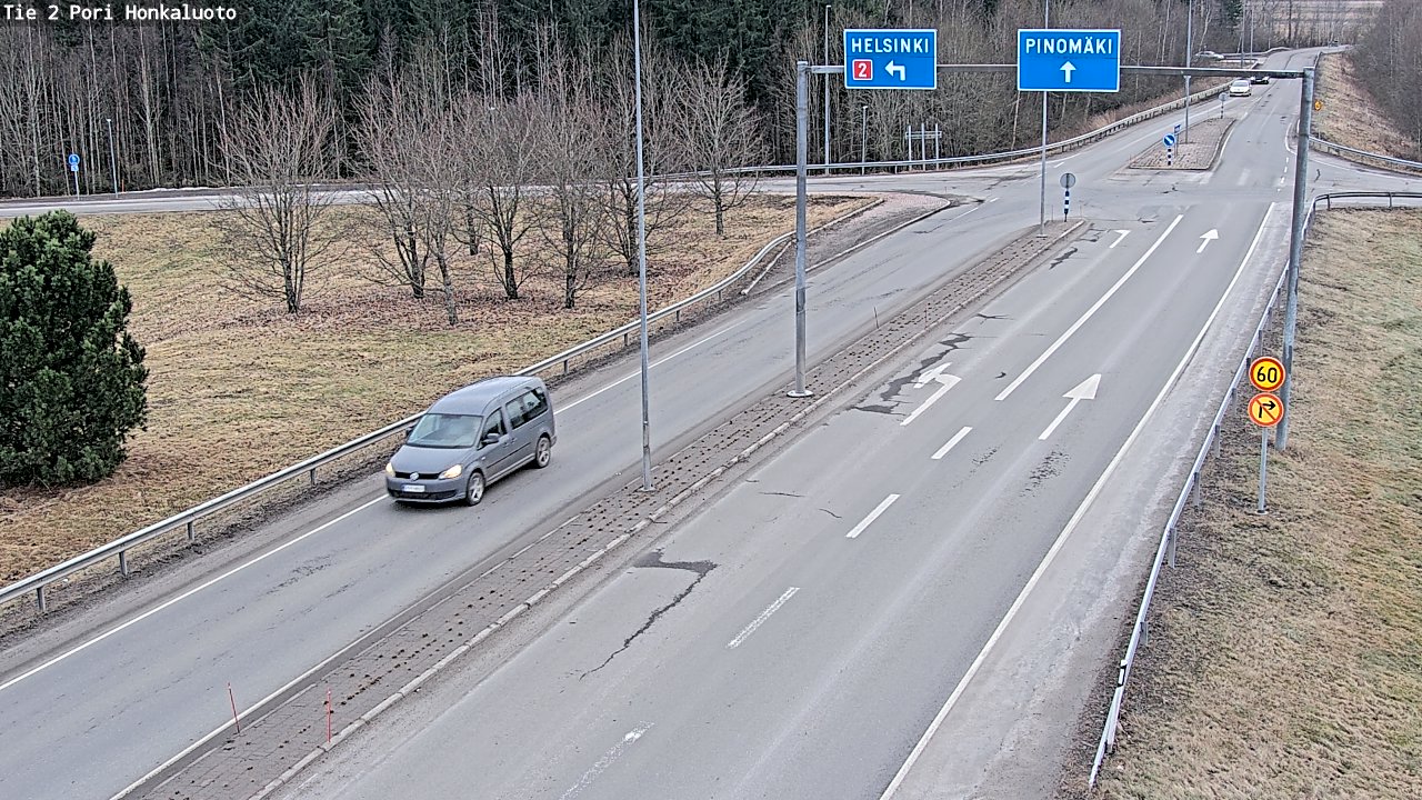 Kelikamerat Kuva Tie 2 Pori, Honkaluoto, Pori, Satakunta