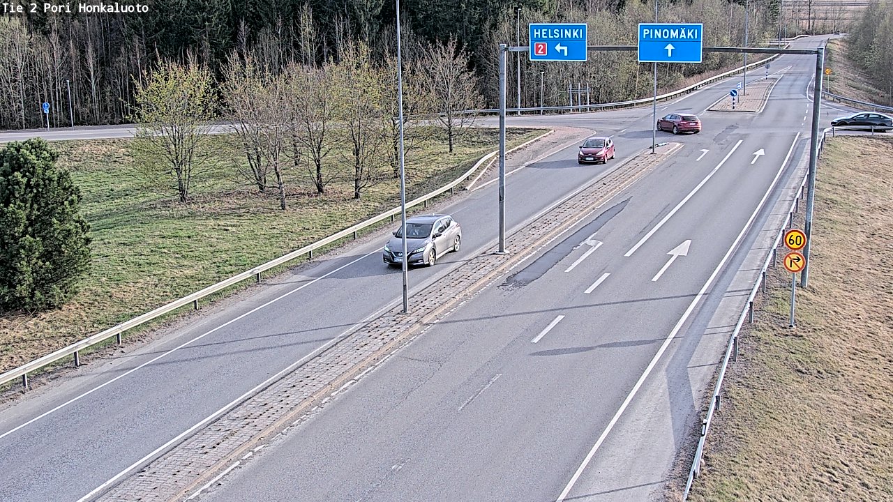 Kelikamerat Kuva Tie 2 Pori, Honkaluoto, Pori, Satakunta