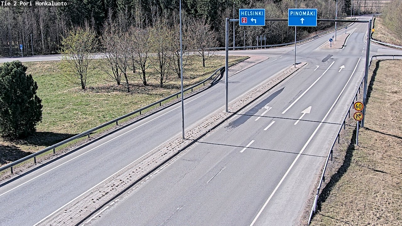 Kelikamerat Kuva Tie 2 Pori, Honkaluoto, Pori, Satakunta