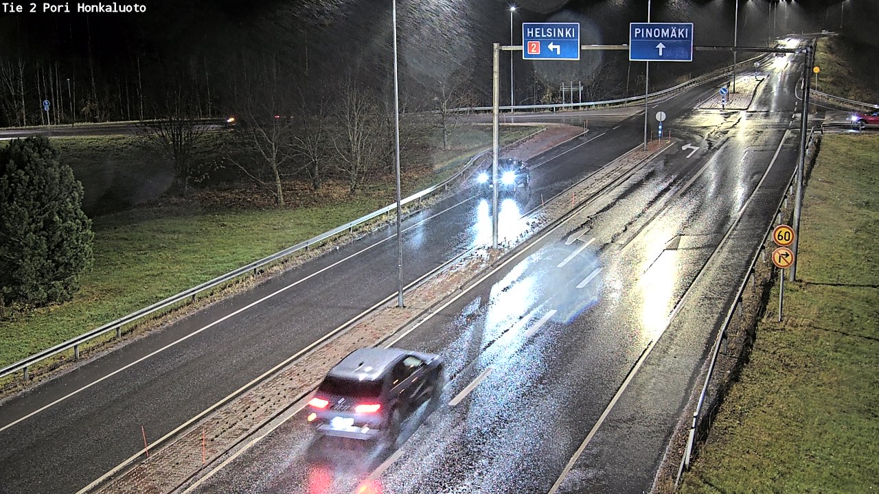 Kelikamerat Kuva Tie 2 Pori, Honkaluoto, Pori, Satakunta