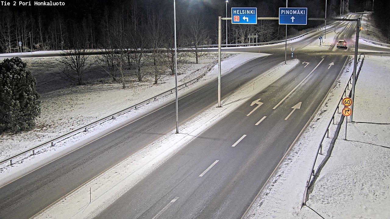 Weather Camera Image Road 2 Pori, Honkaluoto, Pori, Satakunta