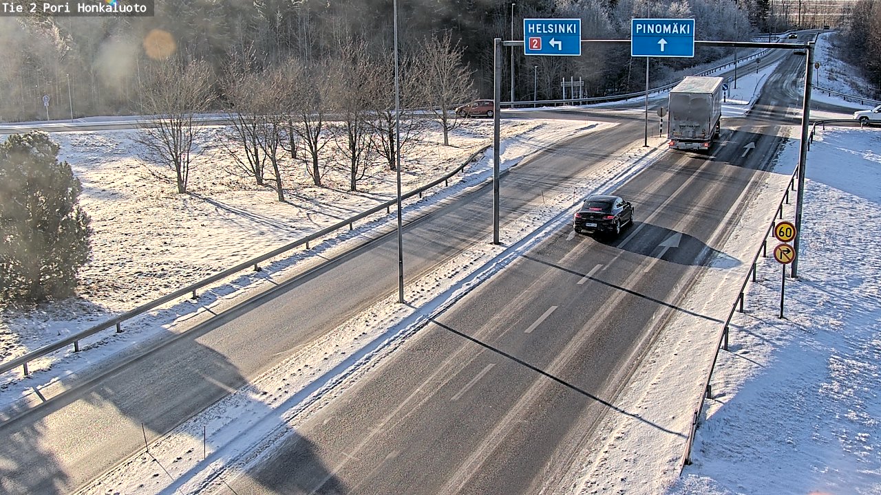 Kelikamerat Kuva Tie 2 Pori, Honkaluoto, Pori, Satakunta