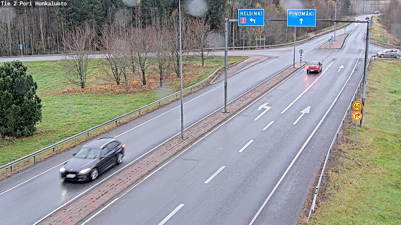 Kelikamerat Kuva Tie 2 Pori, Honkaluoto, Pori, Satakunta