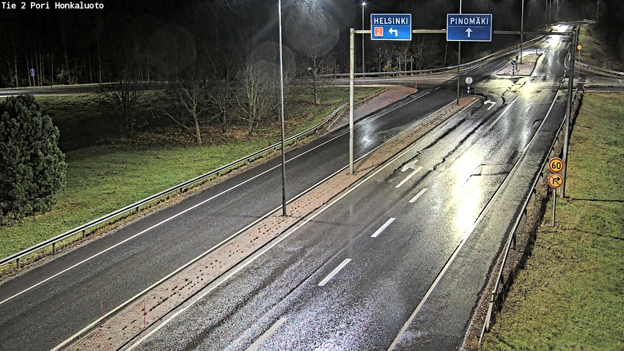 Kelikamerat Kuva Tie 2 Pori, Honkaluoto, Pori, Satakunta