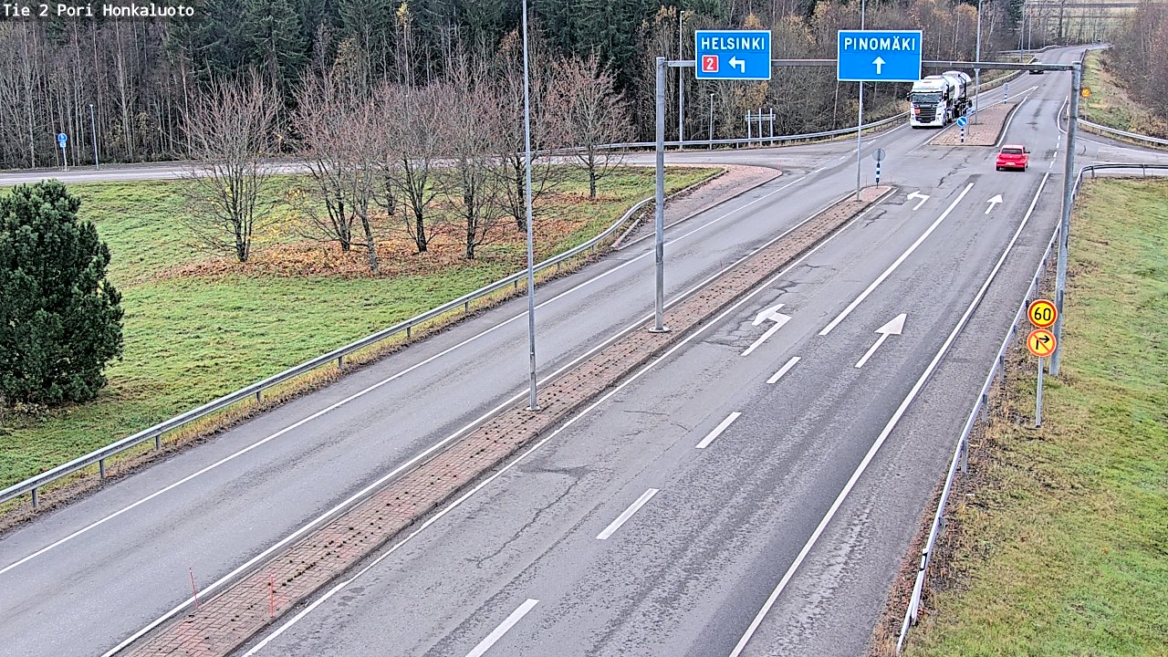 Kelikamerat Kuva Tie 2 Pori, Honkaluoto, Pori, Satakunta