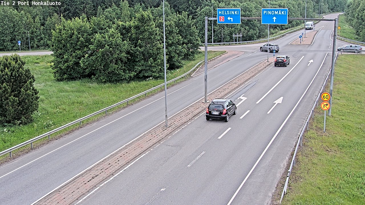 Kelikamerat Kuva Tie 2 Pori, Honkaluoto, Pori, Satakunta