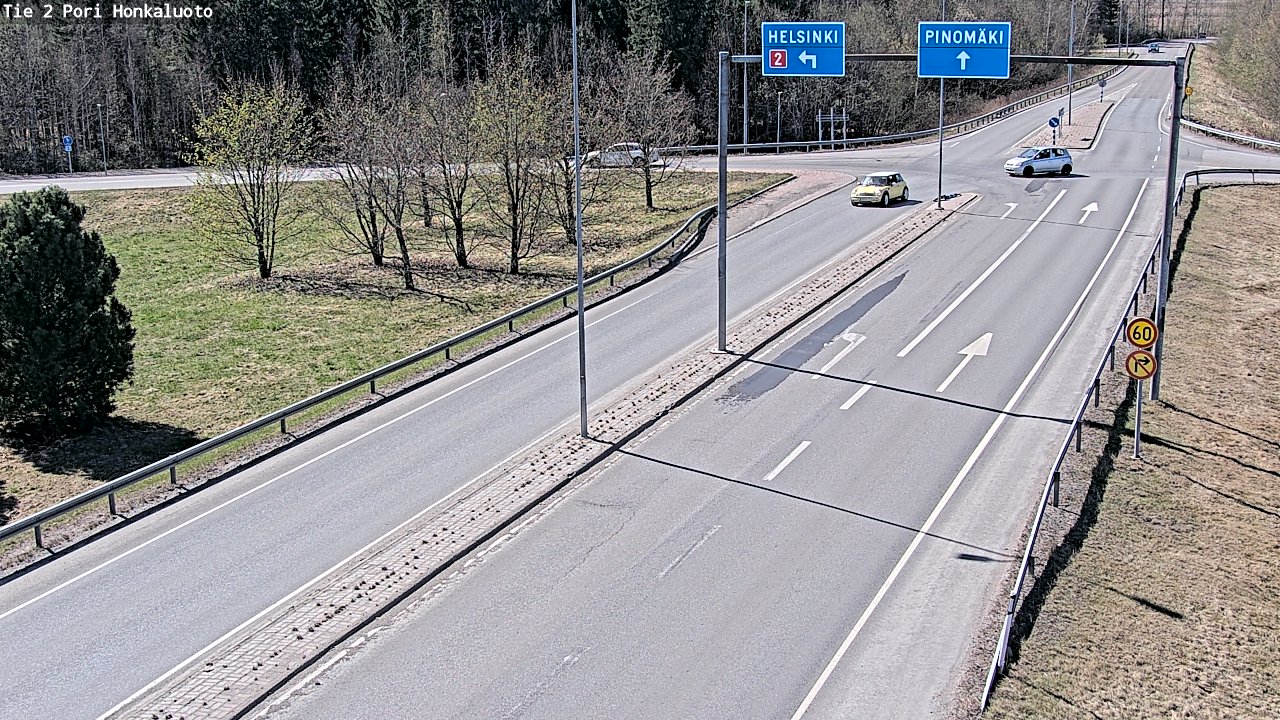 Kelikamerat Kuva Tie 2 Pori, Honkaluoto, Pori, Satakunta