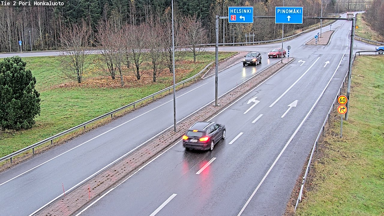 Kelikamerat Kuva Tie 2 Pori, Honkaluoto, Pori, Satakunta