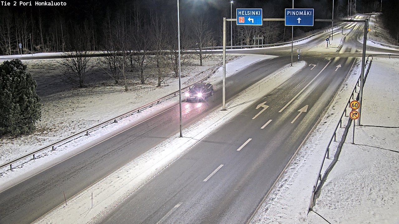 Kelikamerat Kuva Tie 2 Pori, Honkaluoto, Pori, Satakunta