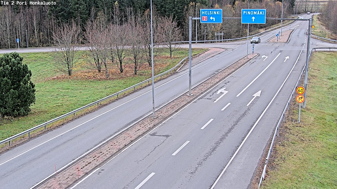 Kelikamerat Kuva Tie 2 Pori, Honkaluoto, Pori, Satakunta