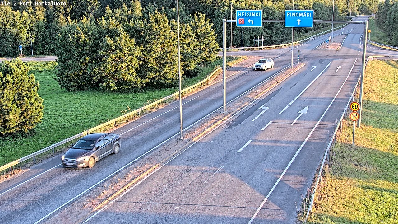 Kelikamerat Kuva Tie 2 Pori, Honkaluoto, Pori, Satakunta