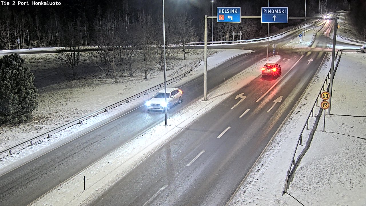 Kelikamerat Kuva Tie 2 Pori, Honkaluoto, Pori, Satakunta