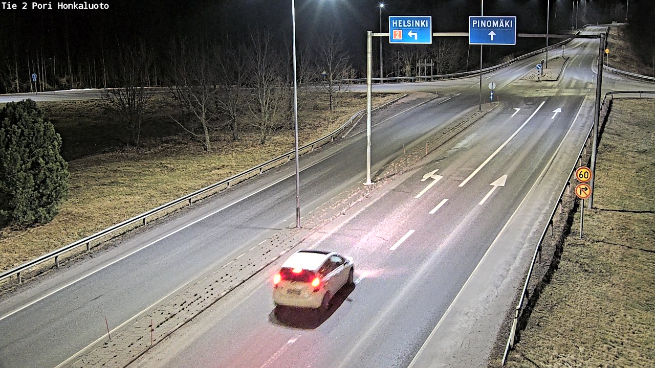 Kelikamerat Kuva Tie 2 Pori, Honkaluoto, Pori, Satakunta