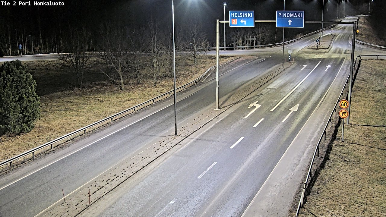 Kelikamerat Kuva Tie 2 Pori, Honkaluoto, Pori, Satakunta