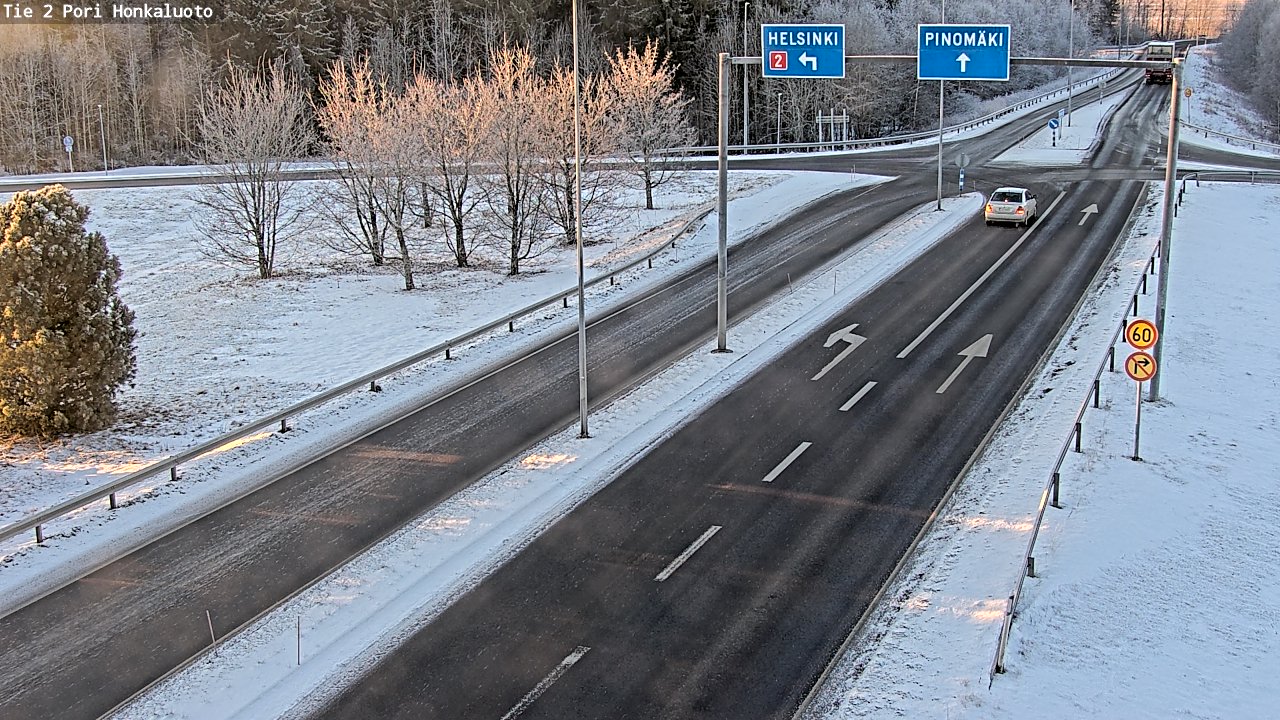 Kelikamerat Kuva Tie 2 Pori, Honkaluoto, Pori, Satakunta