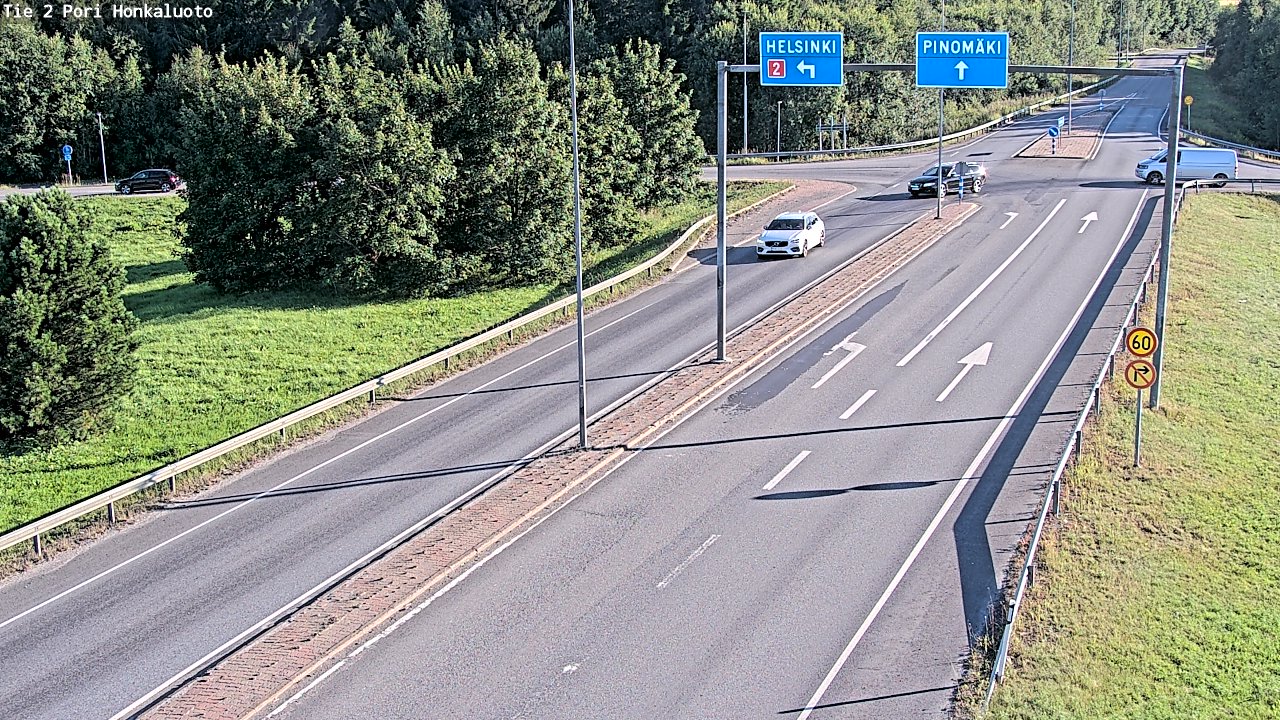 Kelikamerat Kuva Tie 2 Pori, Honkaluoto, Pori, Satakunta