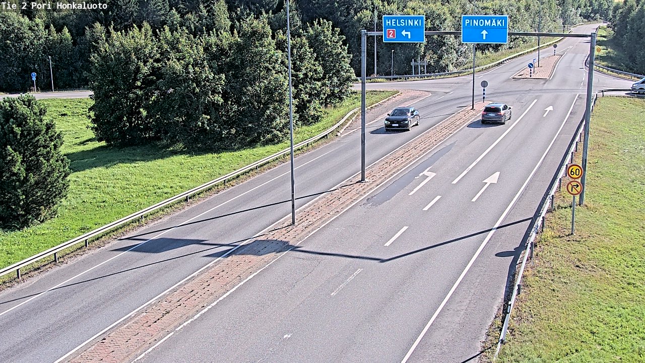 Kelikamerat Kuva Tie 2 Pori, Honkaluoto, Pori, Satakunta