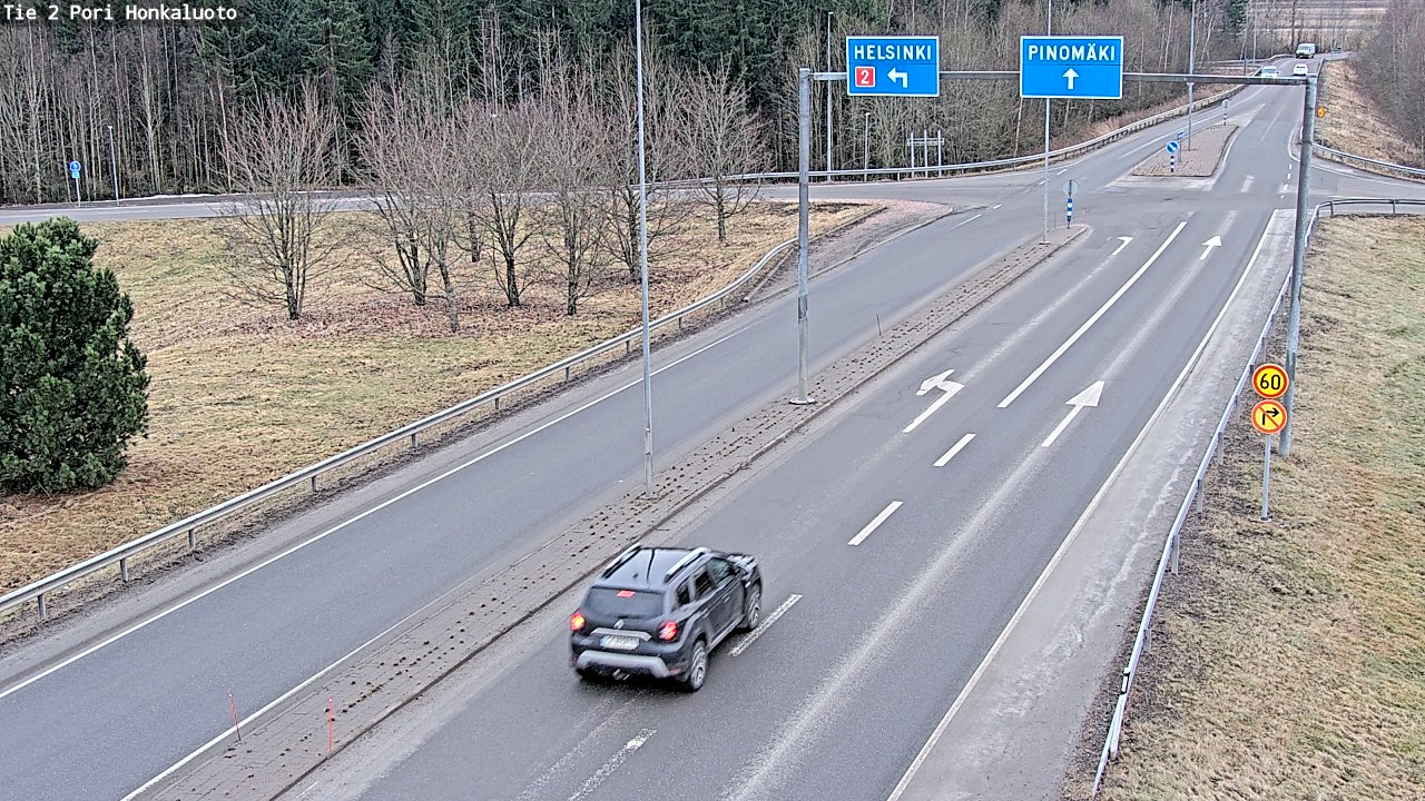 Kelikamerat Kuva Tie 2 Pori, Honkaluoto, Pori, Satakunta