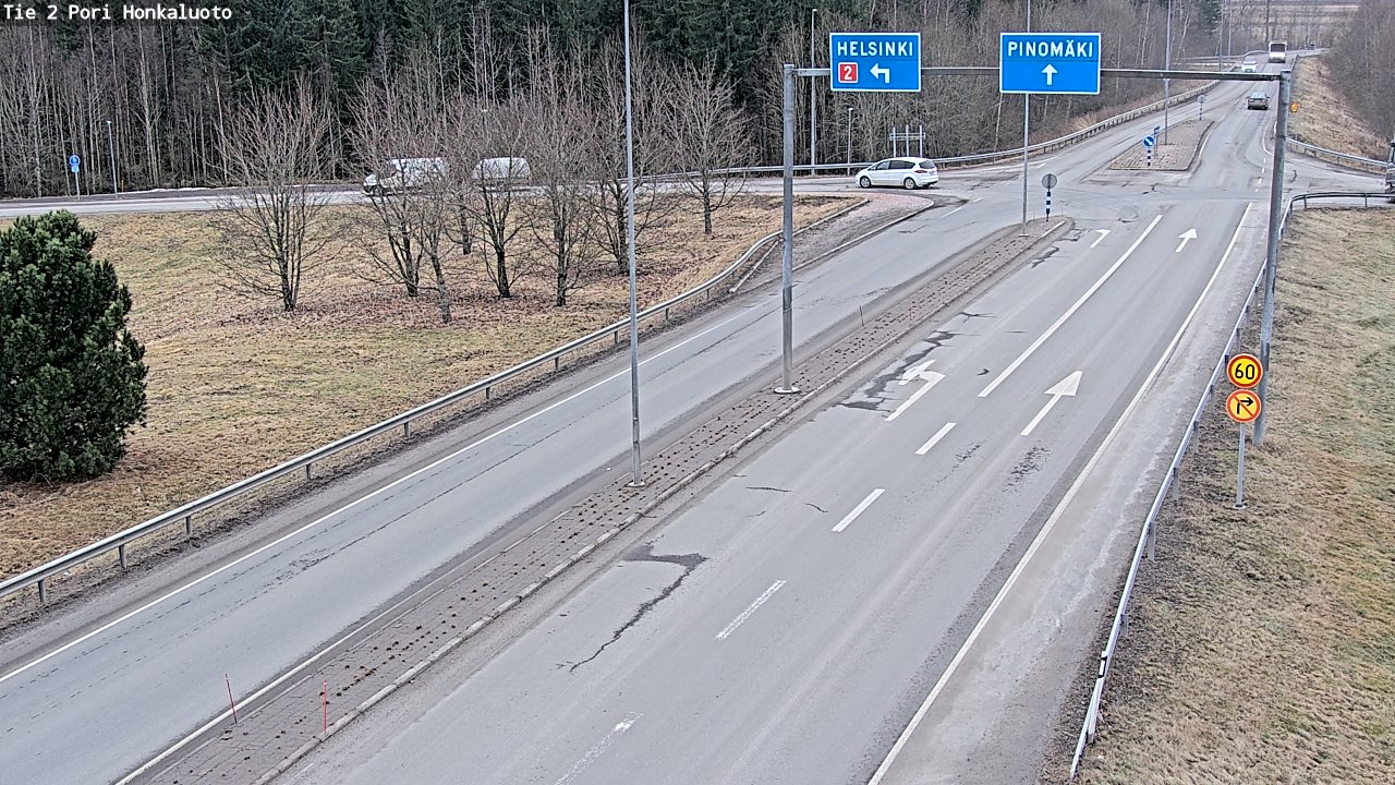 Kelikamerat Kuva Tie 2 Pori, Honkaluoto, Pori, Satakunta