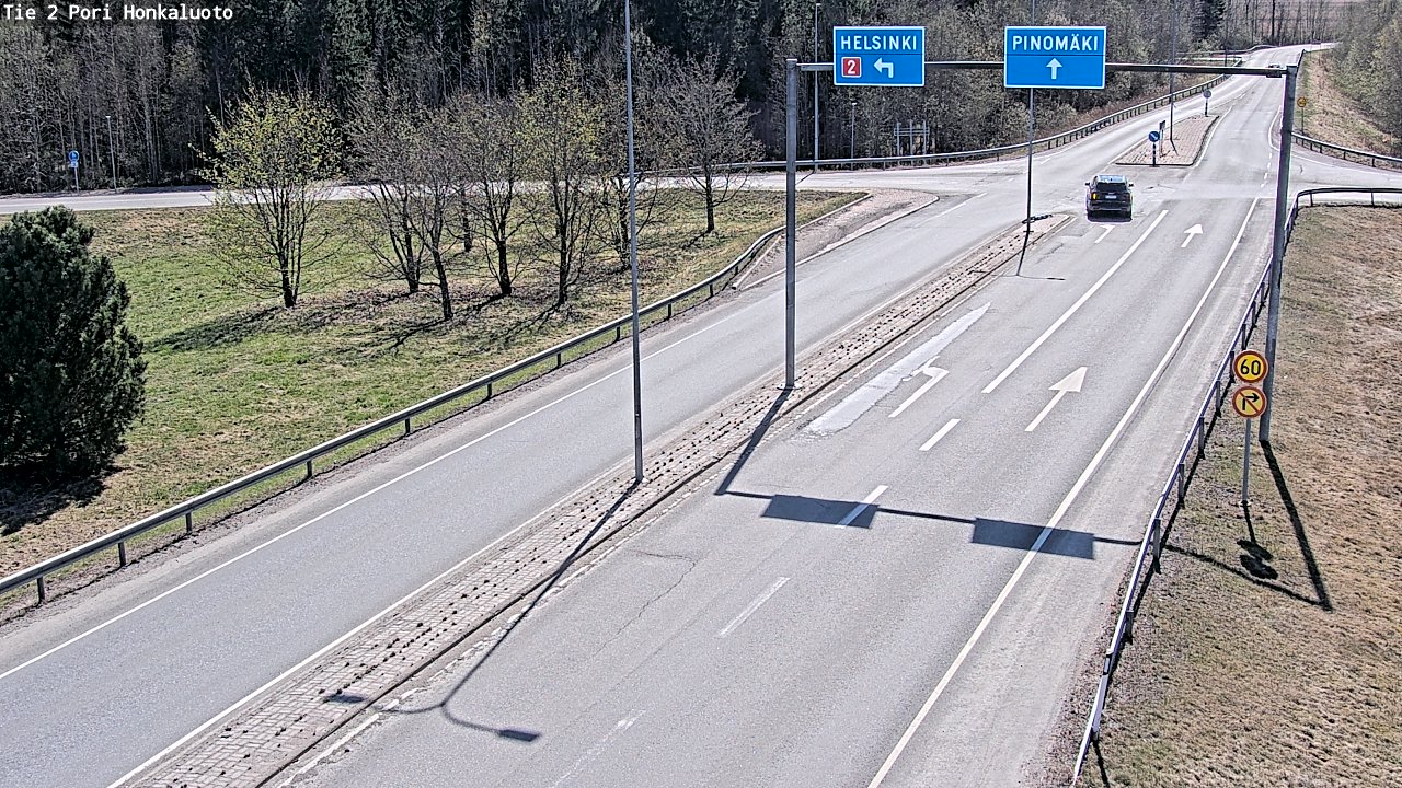 Kelikamerat Kuva Tie 2 Pori, Honkaluoto, Pori, Satakunta