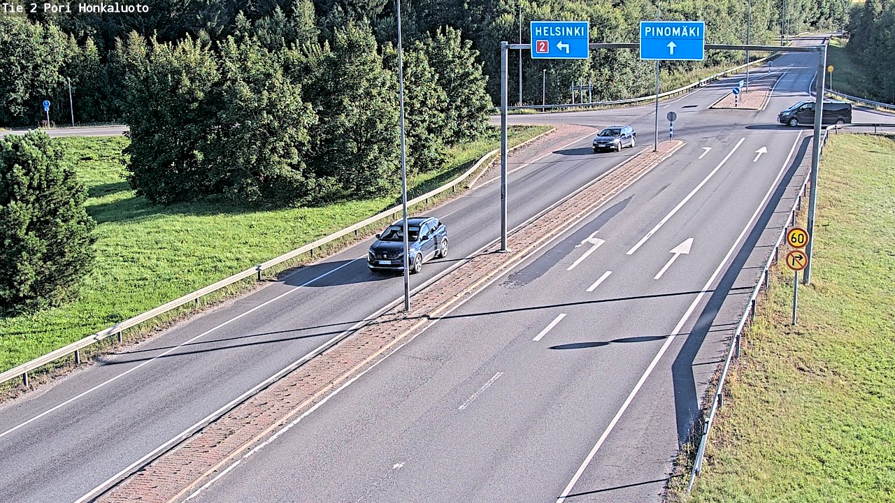 Kelikamerat Kuva Tie 2 Pori, Honkaluoto, Pori, Satakunta