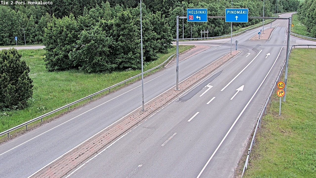 Kelikamerat Kuva Tie 2 Pori, Honkaluoto, Pori, Satakunta