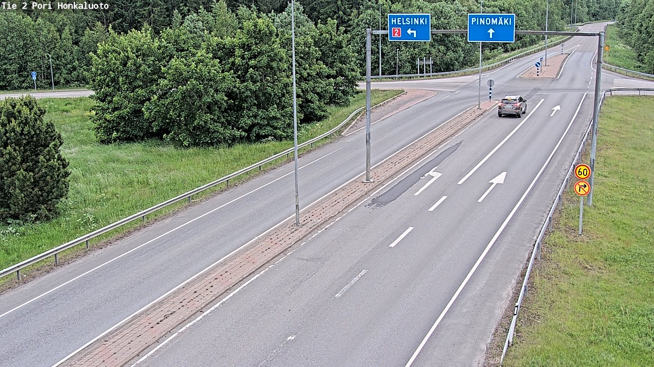 Kelikamerat Kuva Tie 2 Pori, Honkaluoto, Pori, Satakunta
