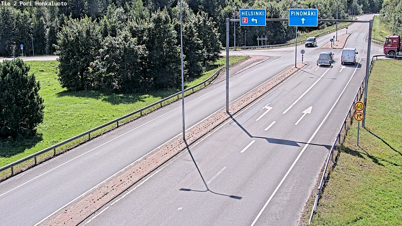 Kelikamerat Kuva Tie 2 Pori, Honkaluoto, Pori, Satakunta