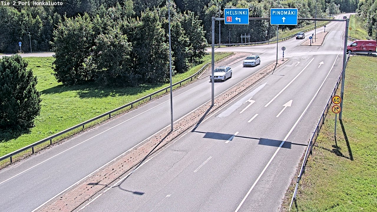Kelikamerat Kuva Tie 2 Pori, Honkaluoto, Pori, Satakunta