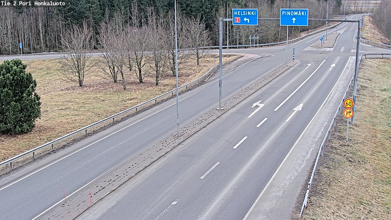 Kelikamerat Kuva Tie 2 Pori, Honkaluoto, Pori, Satakunta