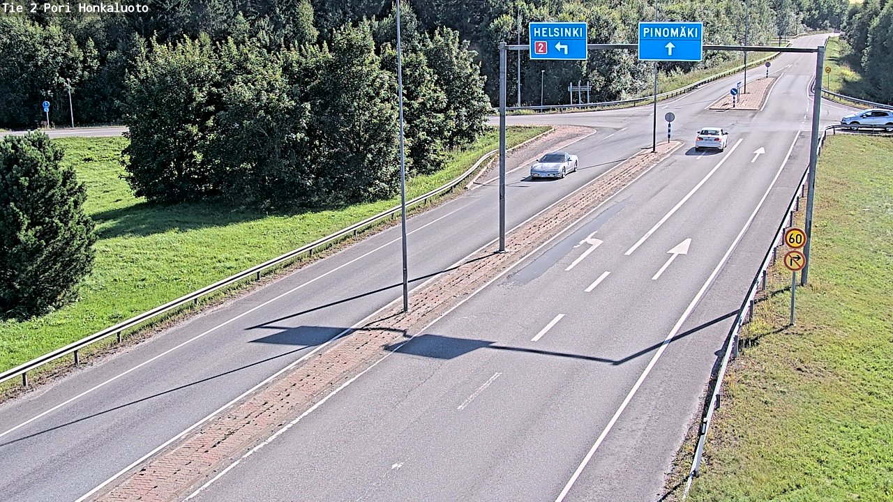 Kelikamerat Kuva Tie 2 Pori, Honkaluoto, Pori, Satakunta