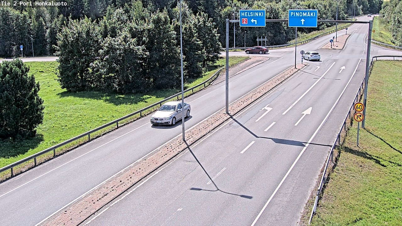 Kelikamerat Kuva Tie 2 Pori, Honkaluoto, Pori, Satakunta