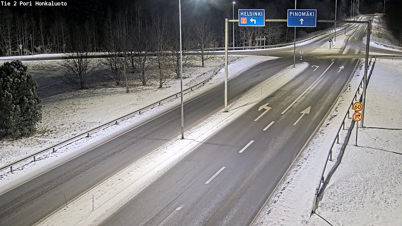 Weather Camera Image Road 2 Pori, Honkaluoto, Pori, Satakunta