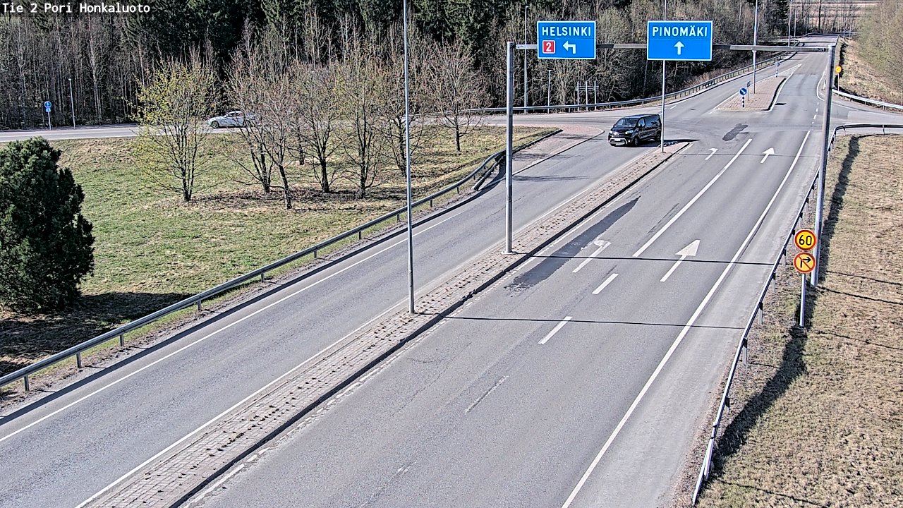Kelikamerat Kuva Tie 2 Pori, Honkaluoto, Pori, Satakunta