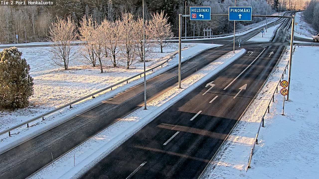 Kelikamerat Kuva Tie 2 Pori, Honkaluoto, Pori, Satakunta