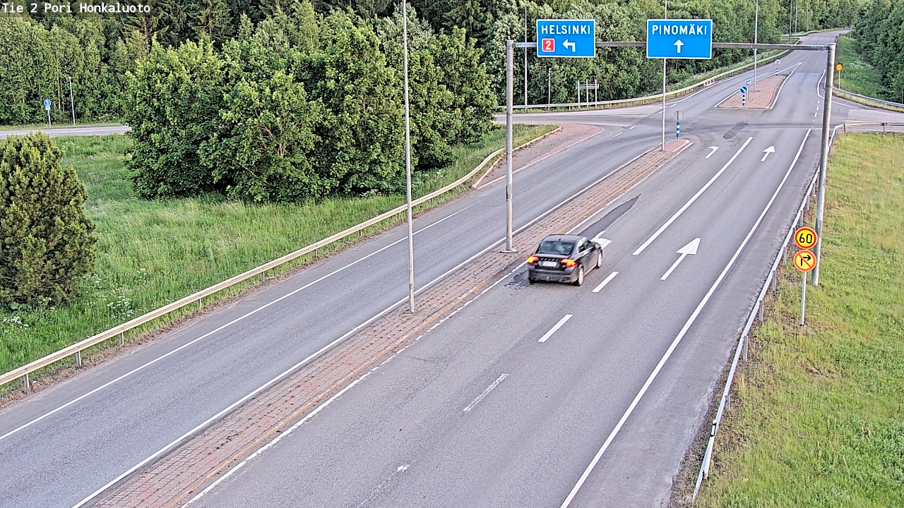 Kelikamerat Kuva Tie 2 Pori, Honkaluoto, Pori, Satakunta