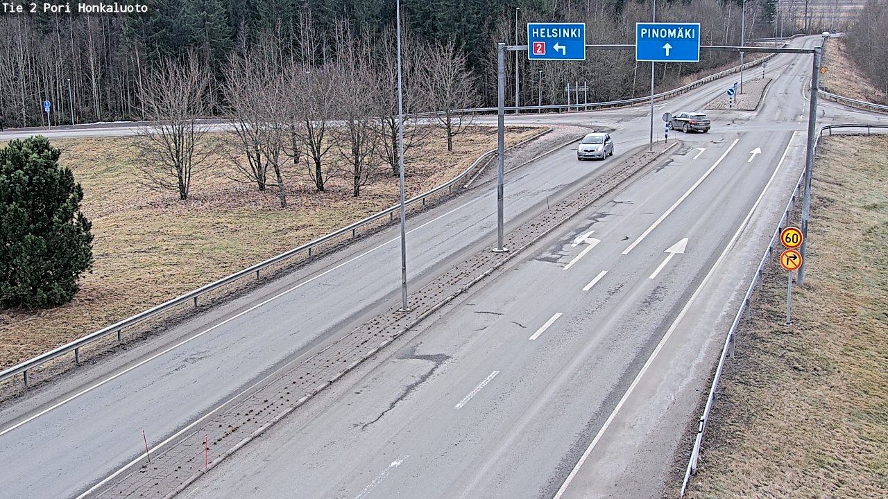 Kelikamerat Kuva Tie 2 Pori, Honkaluoto, Pori, Satakunta