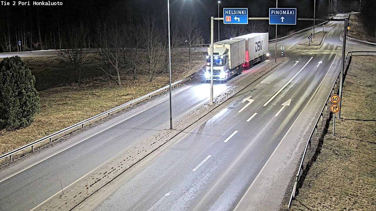 Kelikamerat Kuva Tie 2 Pori, Honkaluoto, Pori, Satakunta