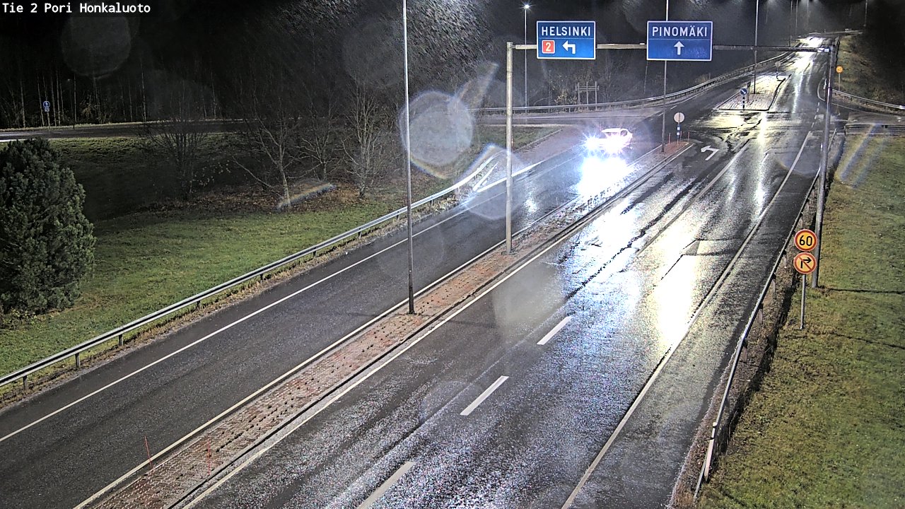 Kelikamerat Kuva Tie 2 Pori, Honkaluoto, Pori, Satakunta