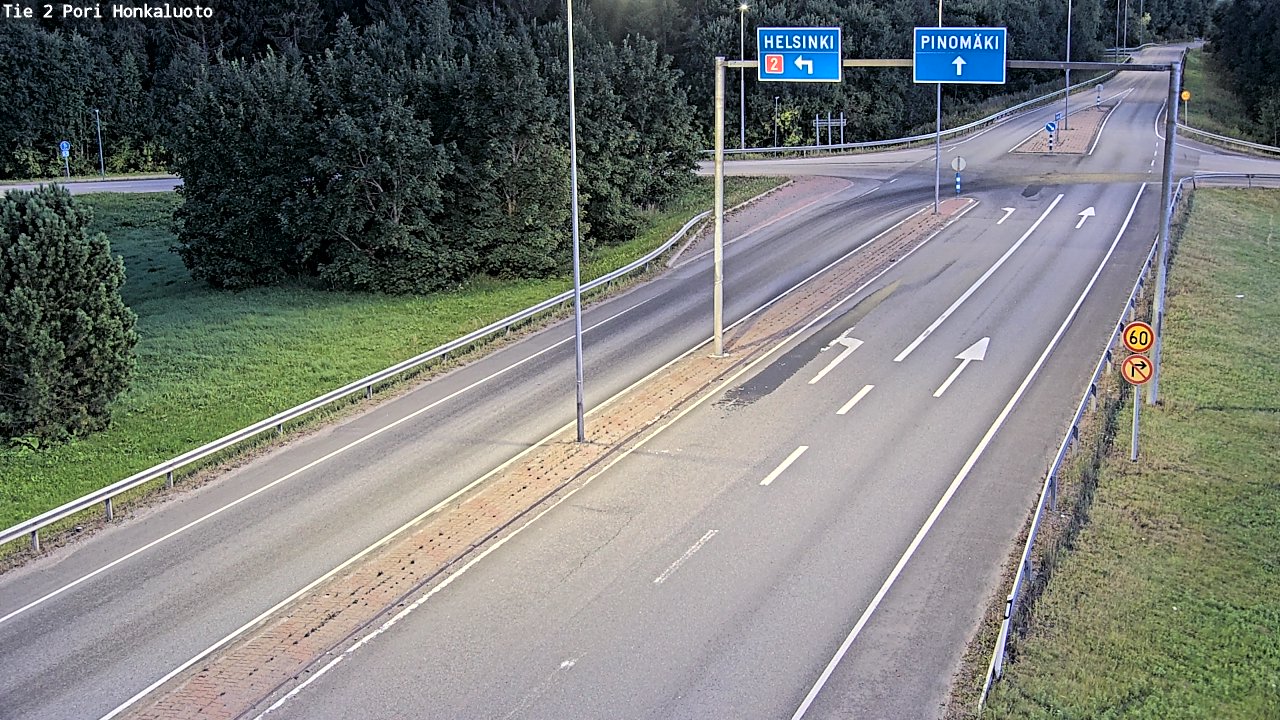 Kelikamerat Kuva Tie 2 Pori, Honkaluoto, Pori, Satakunta