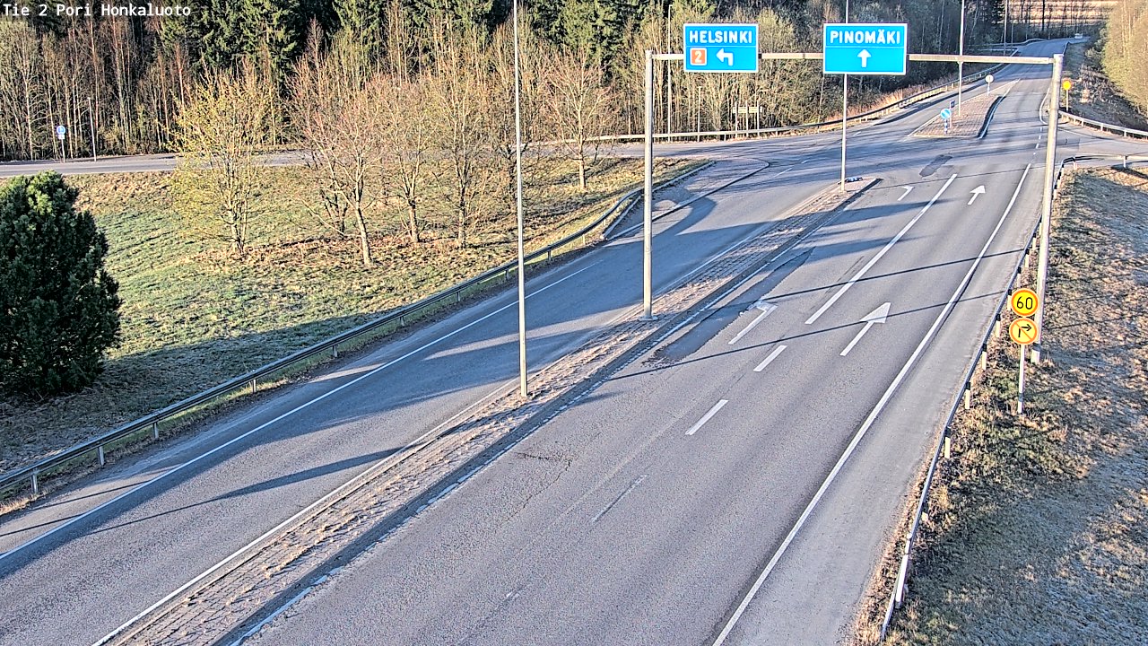 Kelikamerat Kuva Tie 2 Pori, Honkaluoto, Pori, Satakunta